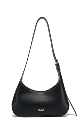 Kate Hill - KH2654 Cora Buckle shoulder ziptop - Black - 0