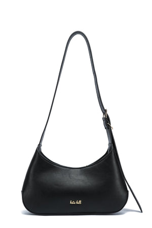 Kate Hill - KH2654 Cora Buckle Shoulder Ziptop - Black