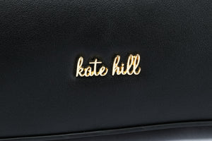 Kate Hill - KH2654 Cora Buckle Shoulder Ziptop - Black