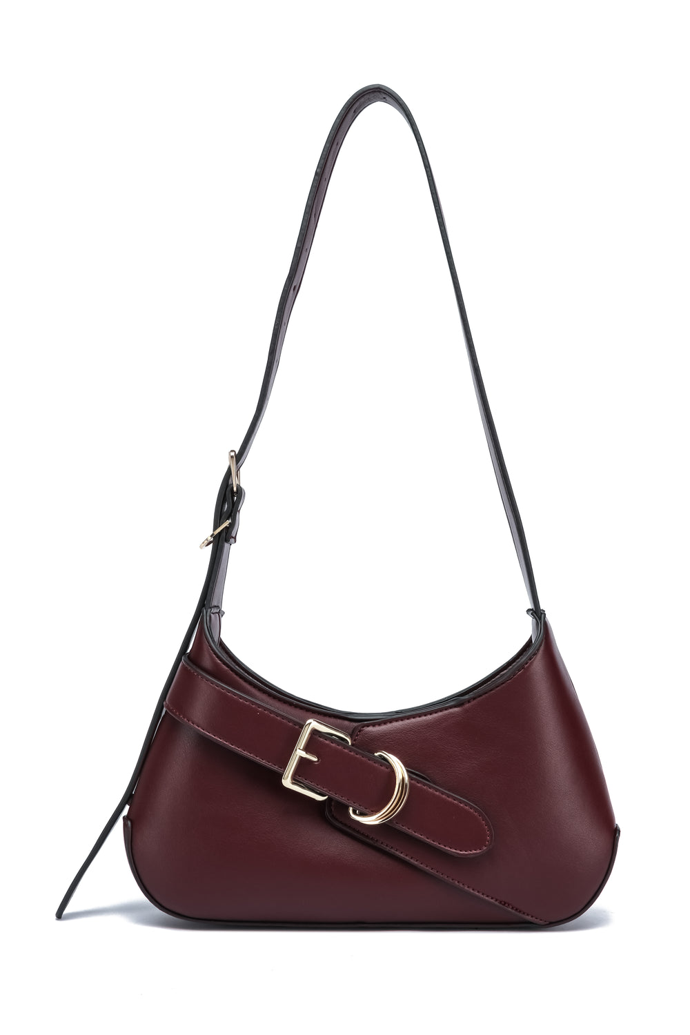 Kate Hill - KH2654 Cora Buckle Shoulder Ziptop - Plum