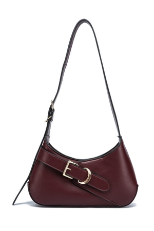 Kate Hill - KH2654 Cora Buckle Shoulder Ziptop - Plum
