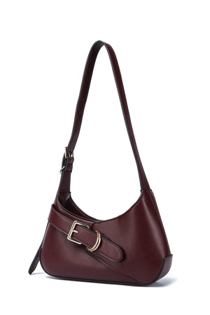 Kate Hill - KH2654 Cora Buckle Shoulder Ziptop - Plum