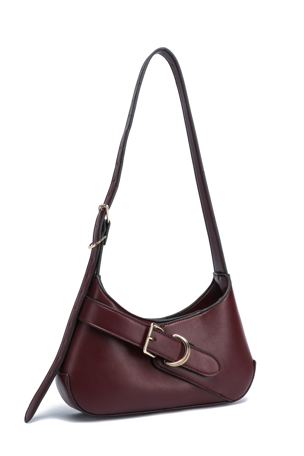 Kate Hill - KH2654 Cora Buckle Shoulder Ziptop - Plum