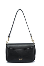 Kate Hill - KH2655 Cherry Flap adjustable shoulder strap - Black
