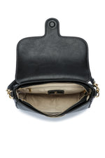 Kate Hill - KH2655 Cherry Flap adjustable shoulder strap - Black