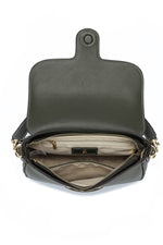 Kate Hill - KH2655 Cherry Flap adjustable shoulder strap - Olive