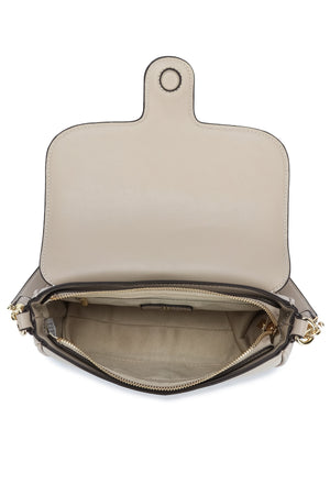 Kate Hill - KH2655 Cherry Flap Adjustable Shoulder Strap - Sand
