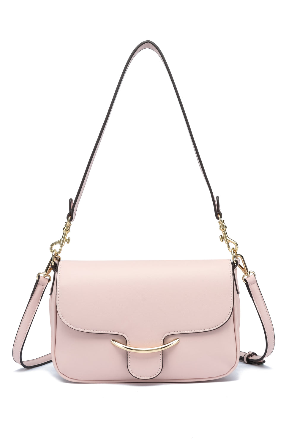 Kate Hill - KH2655 Cherry Flap Adjustable Shoulder Strap - Pink