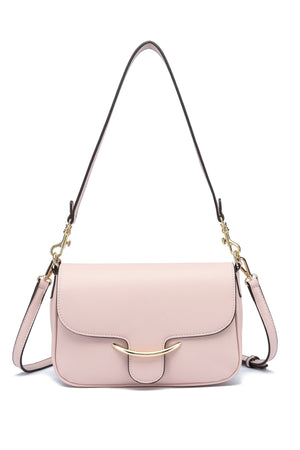 Kate Hill - KH2655 Cherry Flap Adjustable Shoulder Strap - Pink