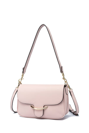 Kate Hill - KH2655 Cherry Flap Adjustable Shoulder Strap - Pink