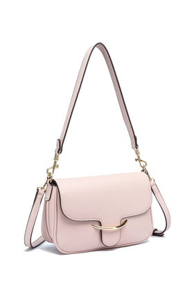 Kate Hill - KH2655 Cherry Flap adjustable shoulder strap - Pink - 0