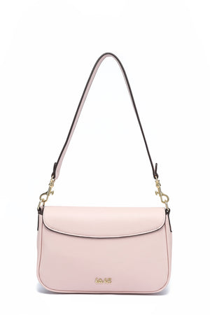 Kate Hill - KH2655 Cherry Flap Adjustable Shoulder Strap - Pink