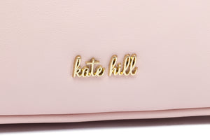 Kate Hill - KH2655 Cherry Flap Adjustable Shoulder Strap - Pink