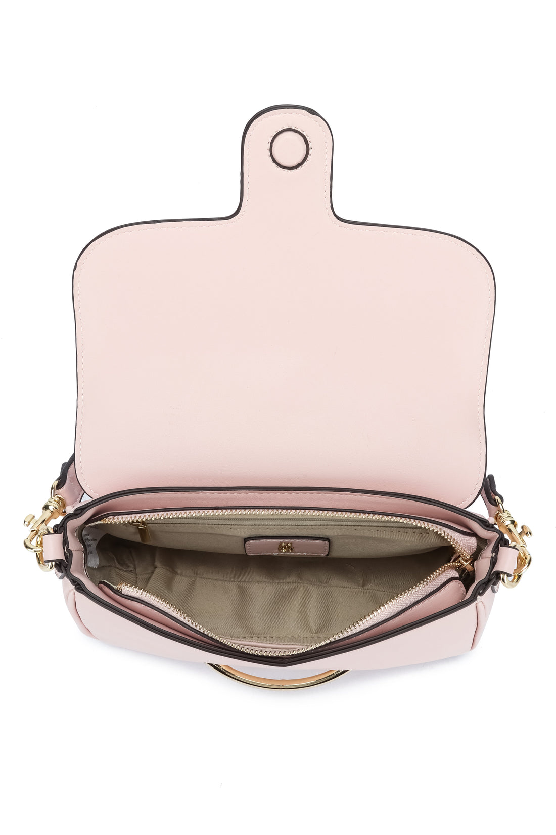 Kate Hill - KH2655 Cherry Flap Adjustable Shoulder Strap - Pink