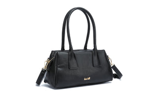 Kate Hill - KH2656 Clarissa Tote Handles and Strap - Black