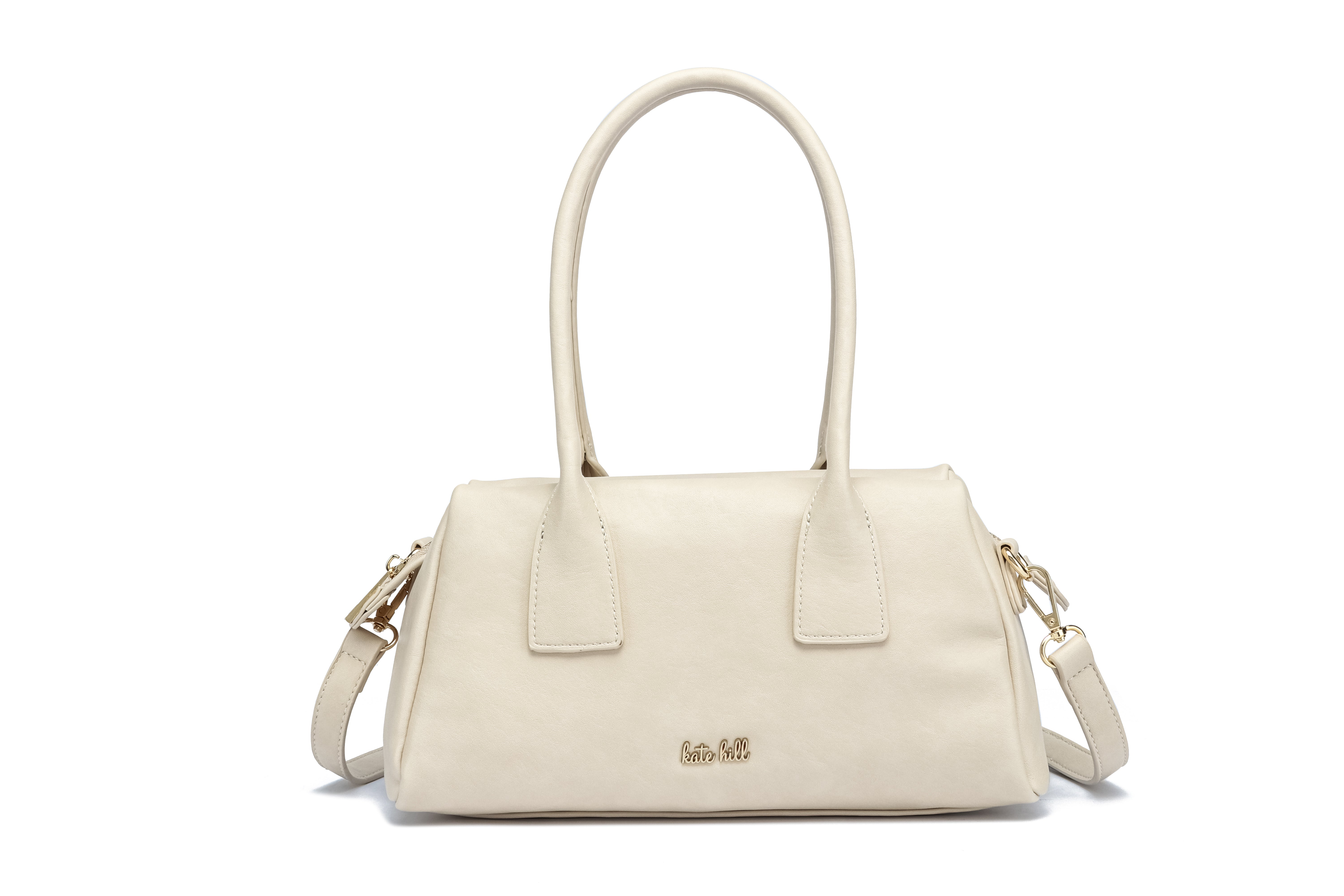 Kate Hill - KH2656 Clarissa Tote handles and strap - Ivory