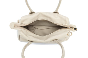 Kate Hill - KH2656 Clarissa Tote Handles and Strap - Ivory