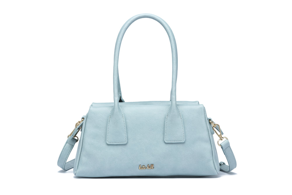 Kate Hill - KH2656 Clarissa Tote Handles and Strap - Sky Blue