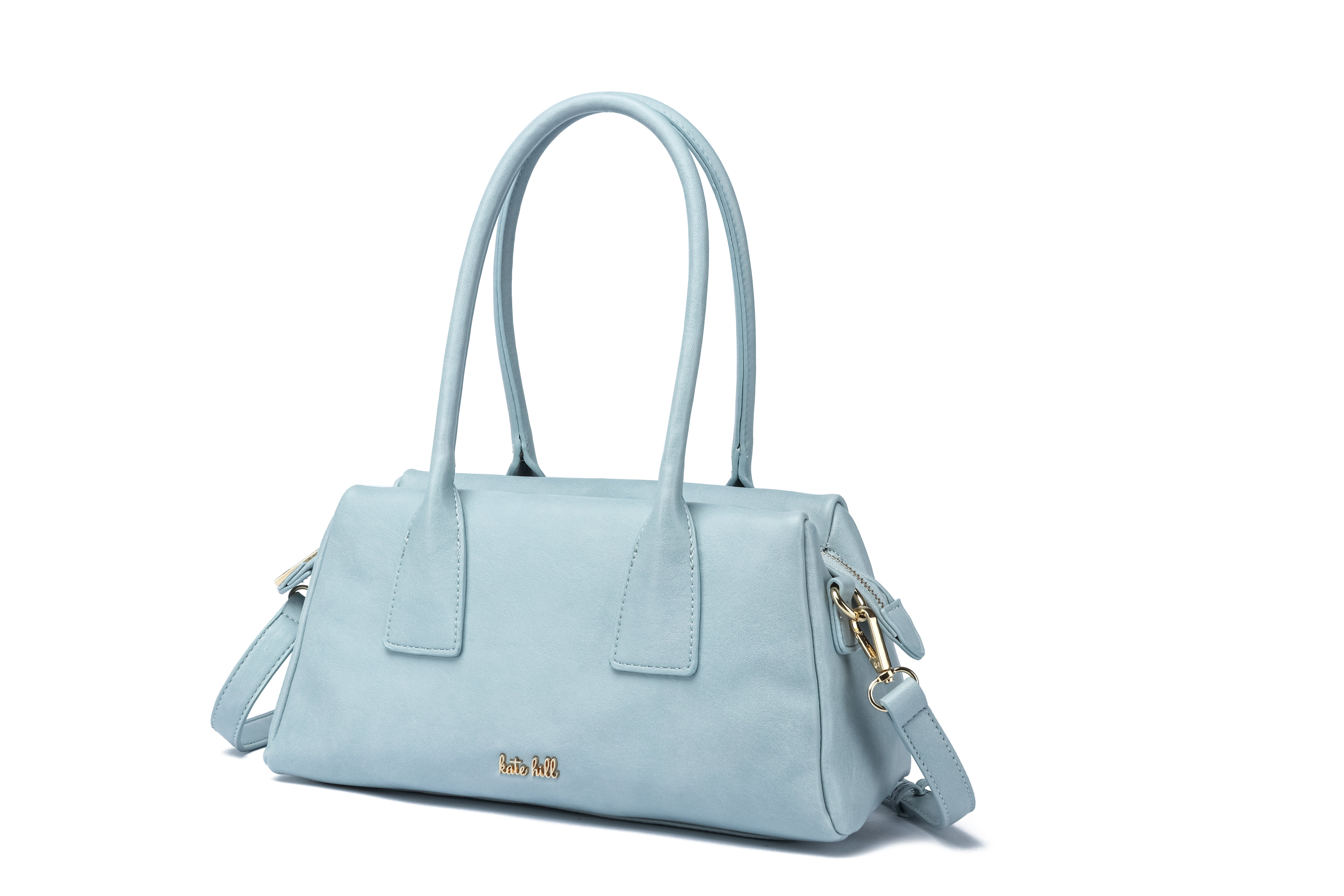 Kate Hill - KH2656 Clarissa Tote handles and strap - Sky Blue