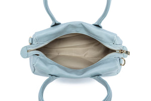 Kate Hill - KH2656 Clarissa Tote Handles and Strap - Sky Blue