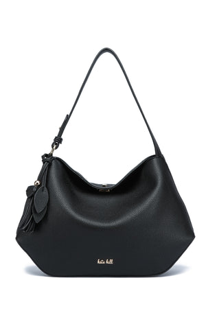 Kate Hill - KH2657 Crystal Tote Adjustable Strap - Black