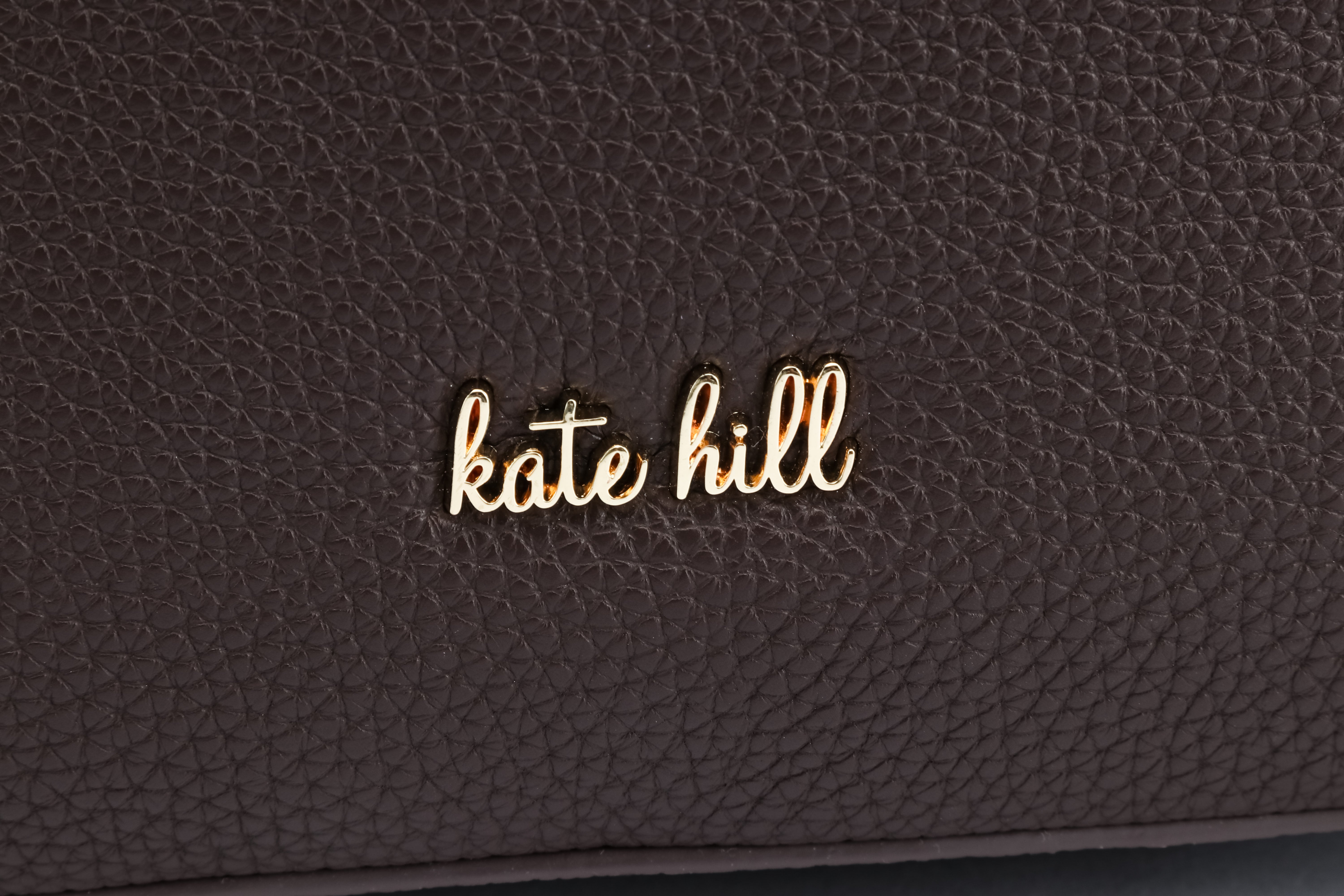 Kate Hill - KH2657 Crystal Tote adjustable strap - Chocolate