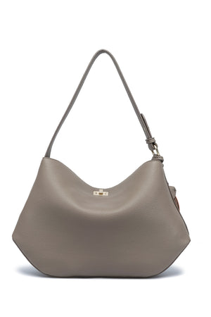 Kate Hill - KH2657 Crystal Tote Adjustable Strap - Taupe