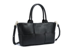 Kate Hill - KH2658 Clover Tote E/W dual carry - Black