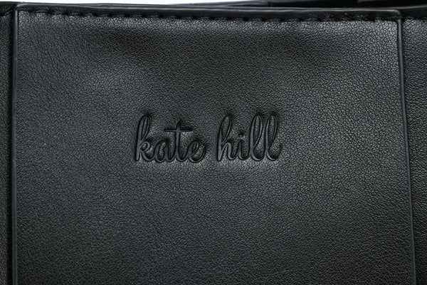 Kate Hill - KH2658 Clover Tote E/W Dual Carry - Black
