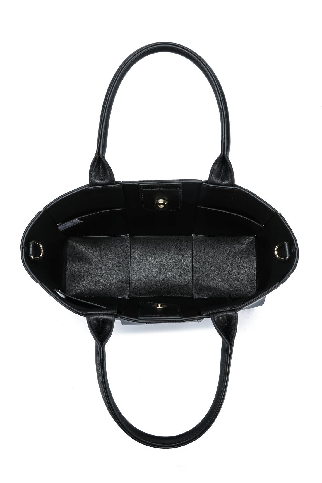 Kate Hill - KH2658 Clover Tote E/W Dual Carry - Black