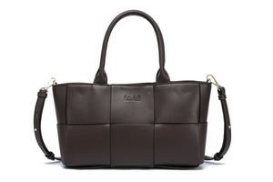 Kate Hill - KH2658 Clover Tote E/W Dual Carry - Chocolate