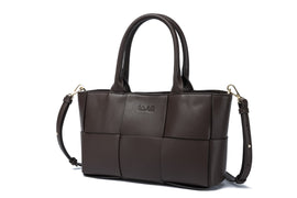 Kate Hill - KH2658 Clover Tote E/W dual carry - Chocolate - 0