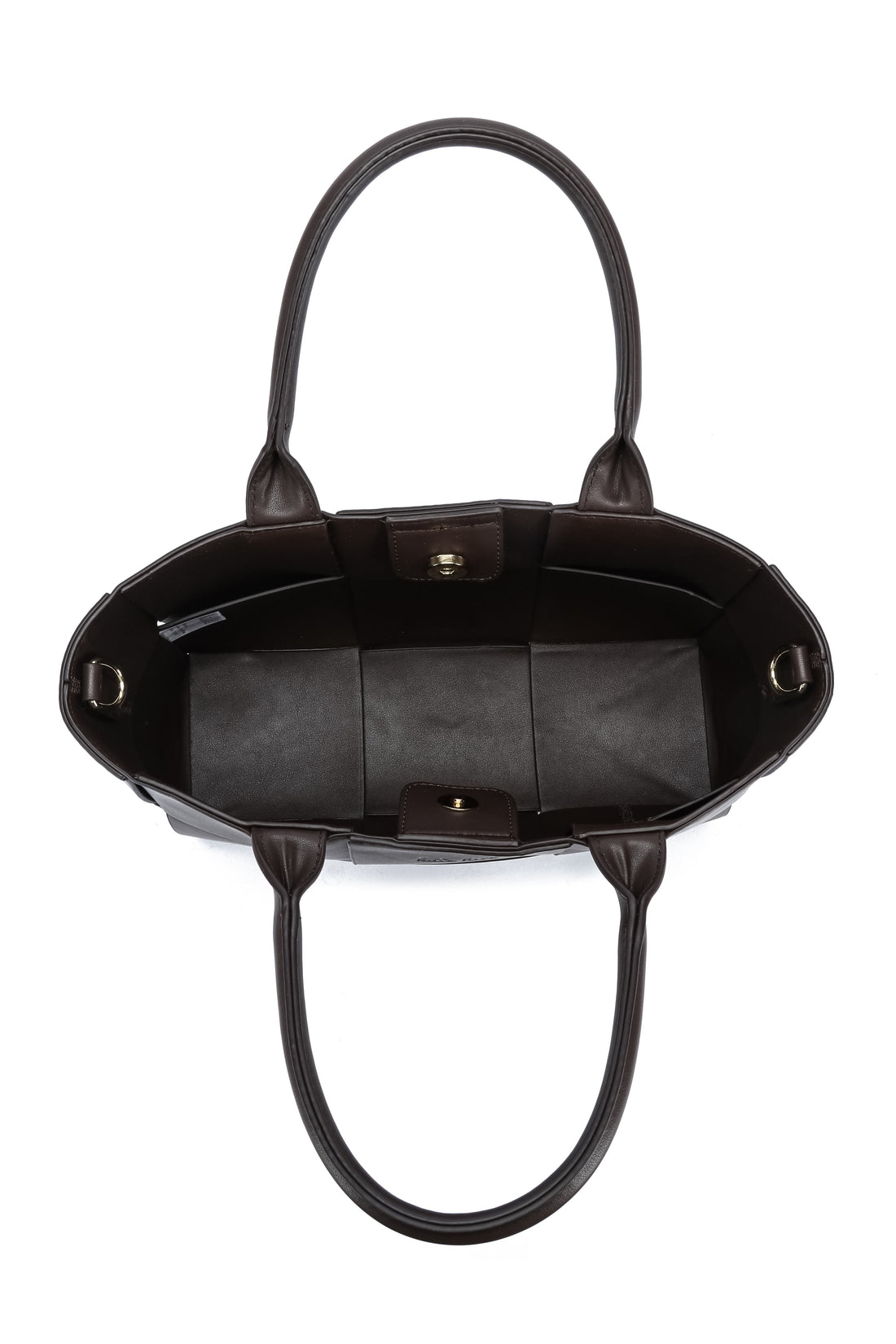 Kate Hill - KH2658 Clover Tote E/W Dual Carry - Chocolate