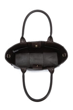 Kate Hill - KH2658 Clover Tote E/W dual carry - Chocolate