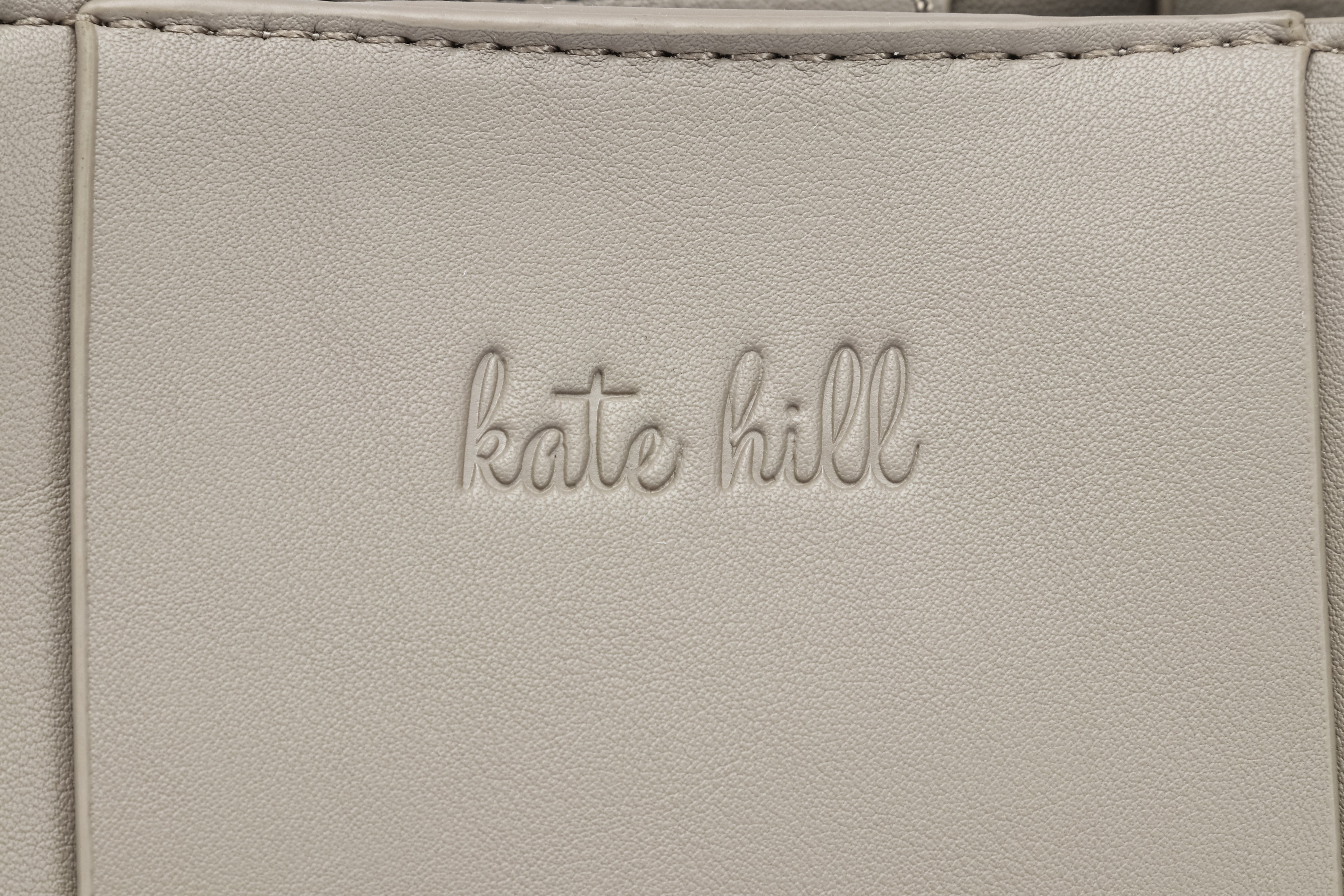 Kate Hill - KH2658 Clover Tote E/W dual carry - Elephant