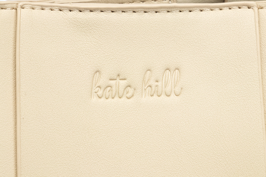 Kate Hill - KH2658 Clover Tote E/W Dual Carry - Taupe