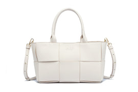 Kate Hill - KH2658 Clover Tote E/W dual carry - Beige Pink