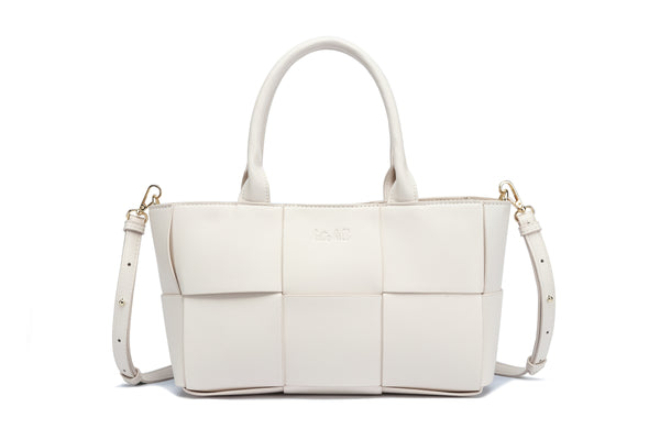 Kate Hill - KH2658 Clover Tote E/W Dual Carry - Beige Pink