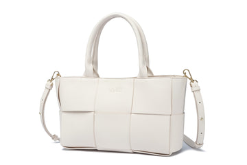 Kate Hill - KH2658 Clover Tote E/W dual carry - Beige Pink - 0