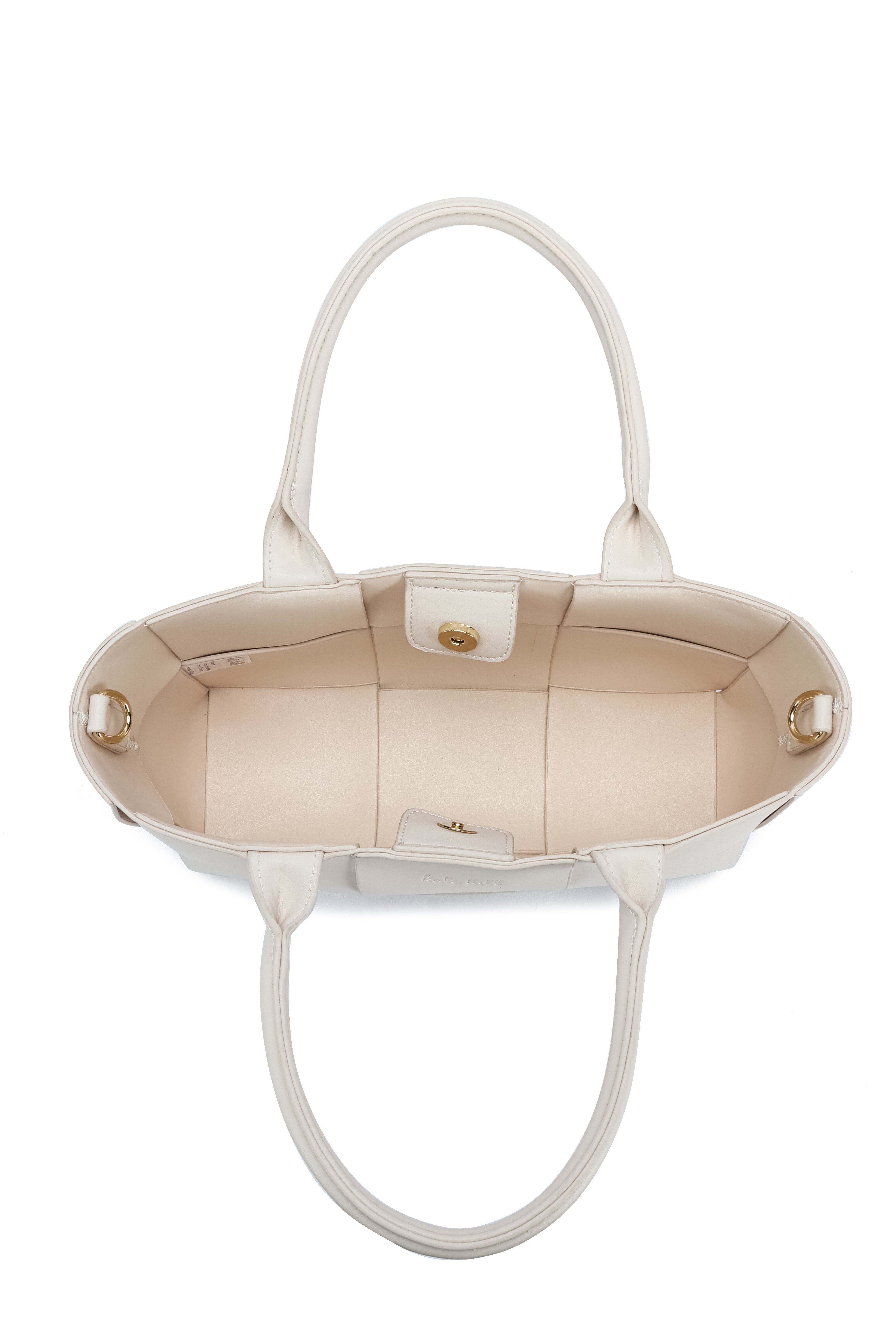 Kate Hill - KH2658 Clover Tote E/W dual carry - Beige Pink