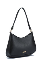 Kate Hill - KH2659 Catherine Ziptop Shoulder bag - Black