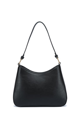 Kate Hill - KH2659 Catherine Ziptop Shoulder bag - Black - 0