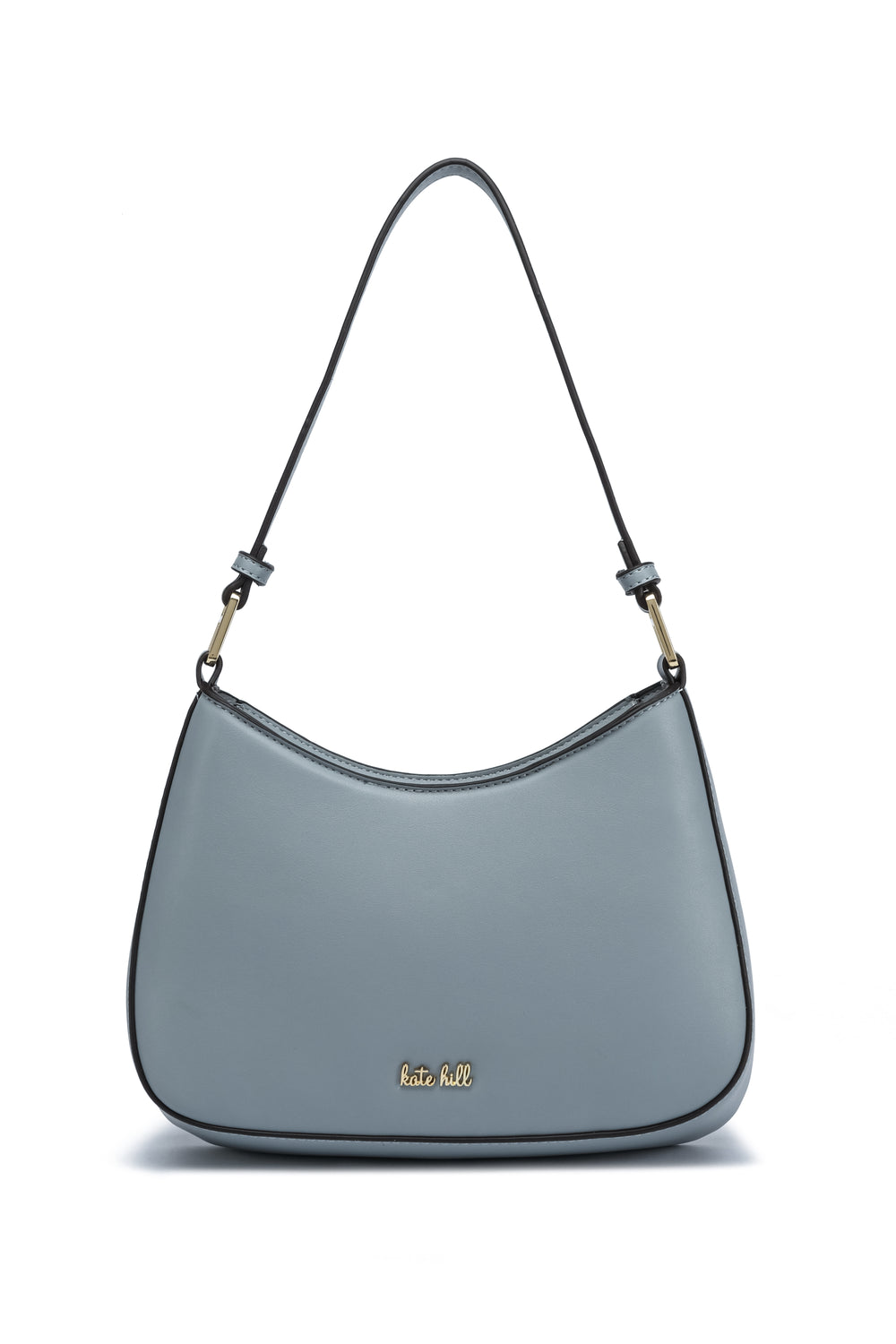 Kate Hill - KH2659 Catherine Ziptop Shoulder Bag - Blue