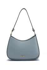Kate Hill - KH2659 Catherine Ziptop Shoulder bag - Blue