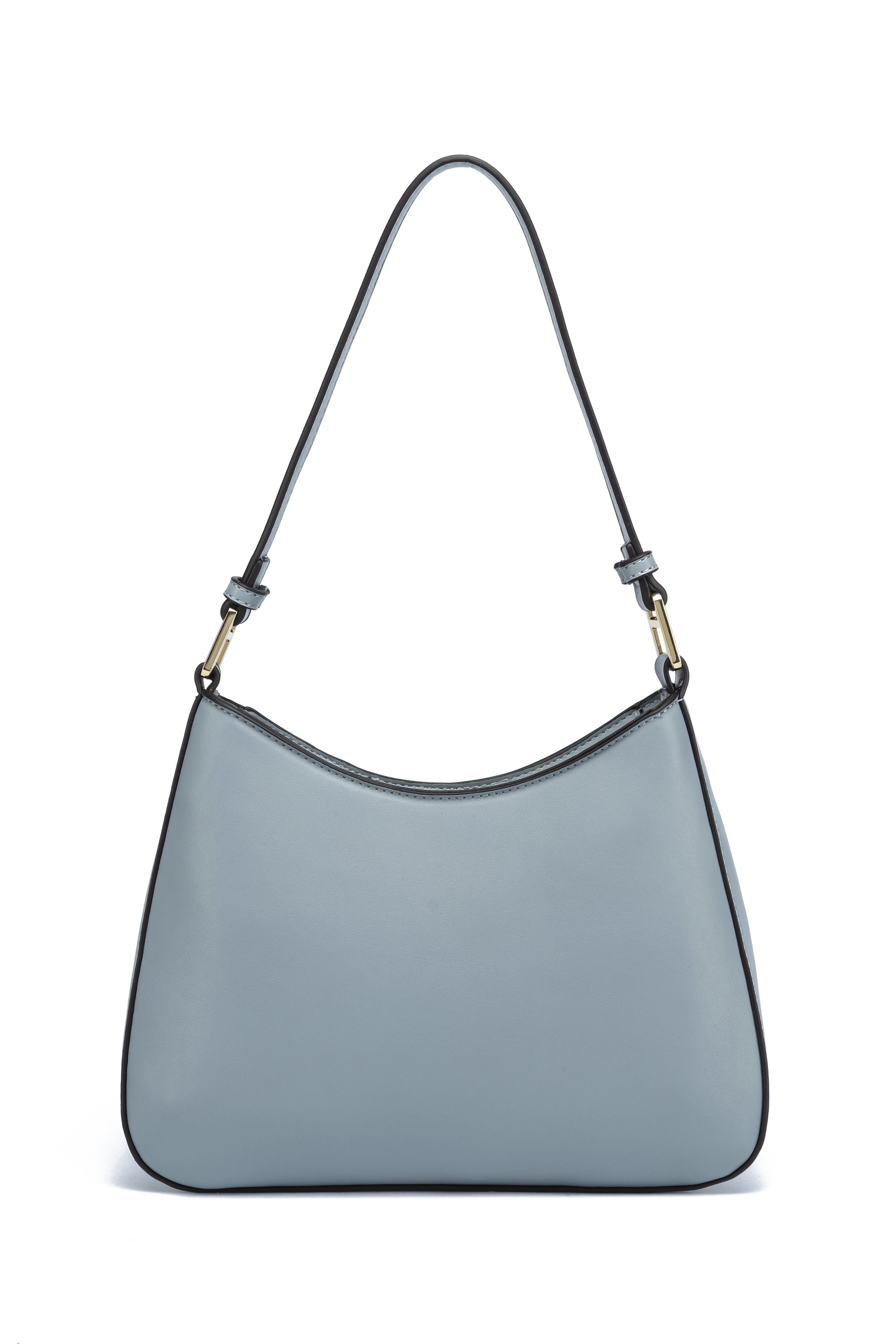 Kate Hill - KH2659 Catherine Ziptop Shoulder bag - Blue