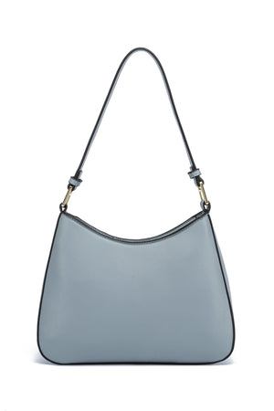 Kate Hill - KH2659 Catherine Ziptop Shoulder Bag - Blue