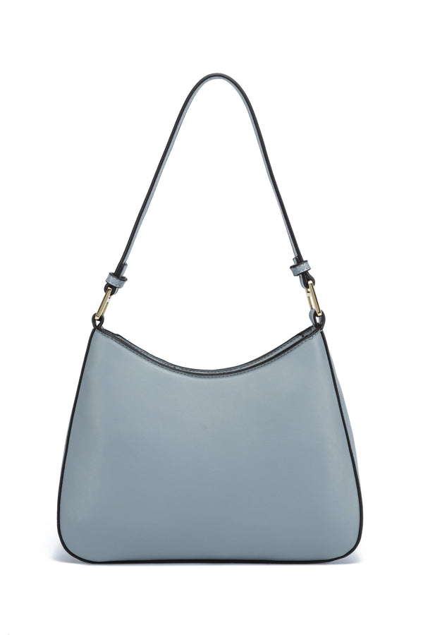 Kate Hill - KH2659 Catherine Ziptop Shoulder Bag - Blue