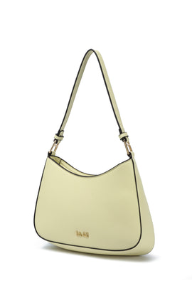 Kate Hill - KH2659 Catherine Ziptop Shoulder bag - Butter - 0