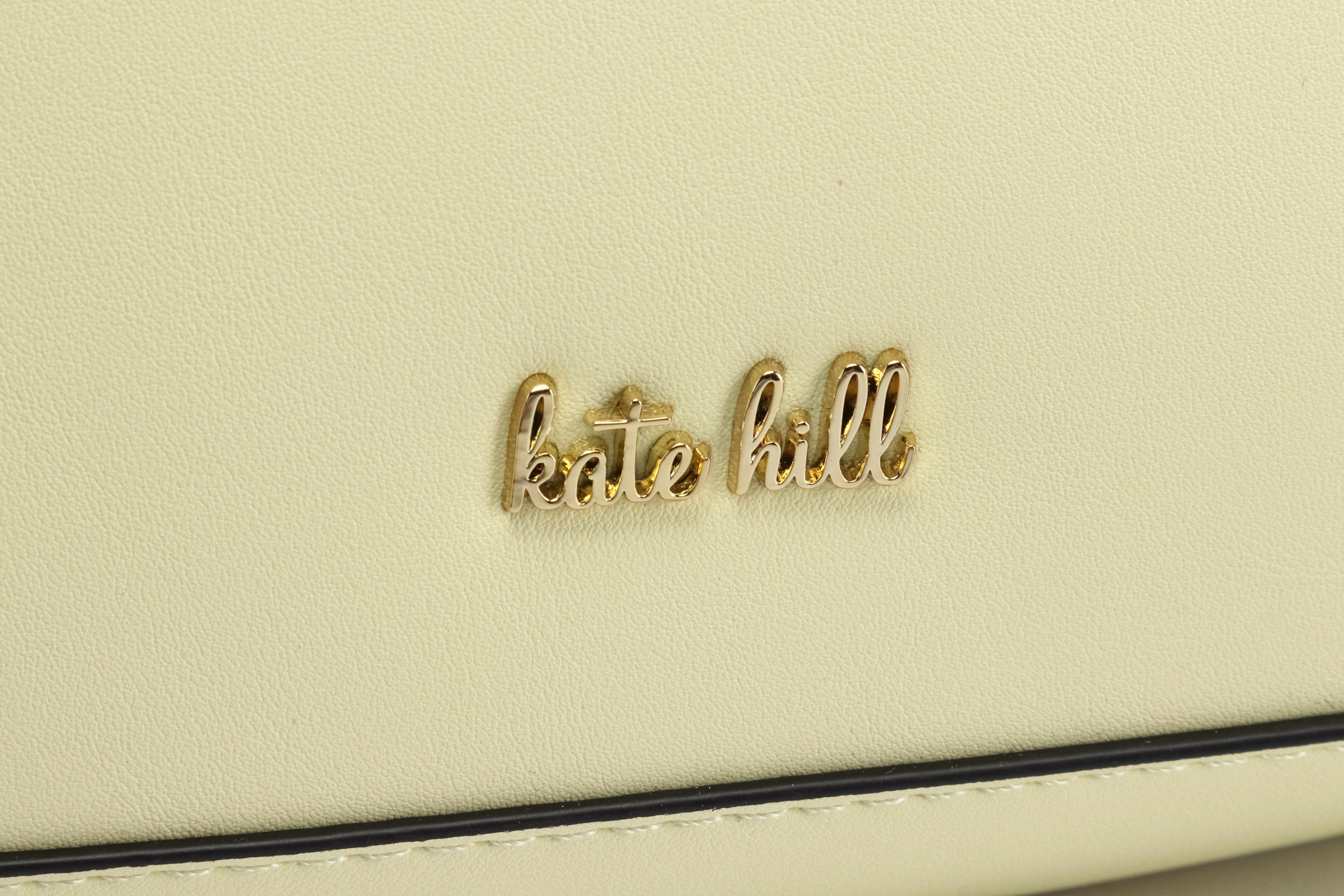 Kate Hill - KH2659 Catherine Ziptop Shoulder bag - Butter