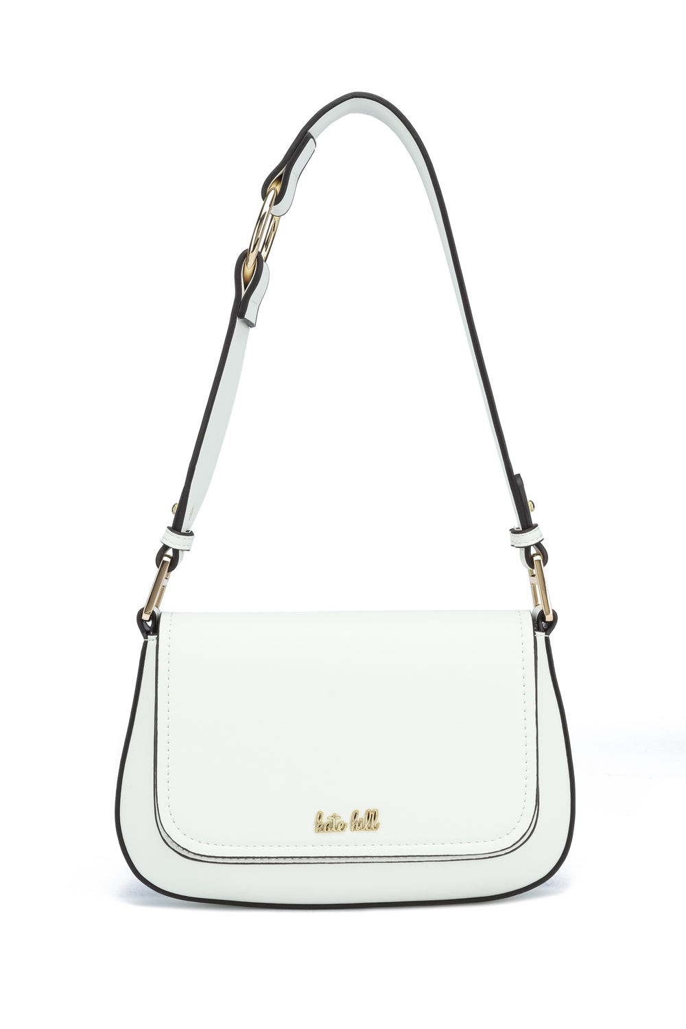 Kate Hill - KH2660 Coco Flap Over Fashion Shoulder Bag - Ivory